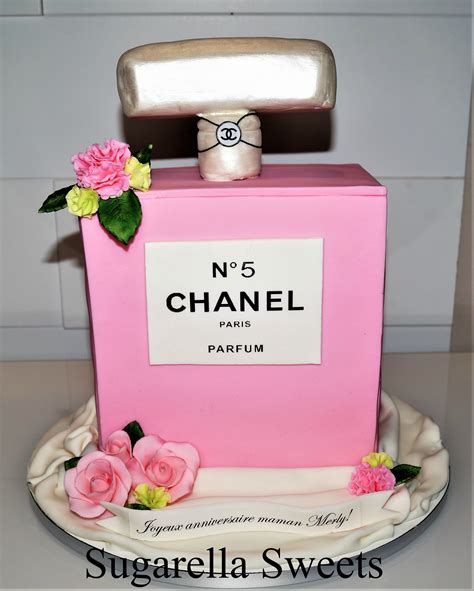 chanel perfume cake tutorial|luxury chanel cakes.